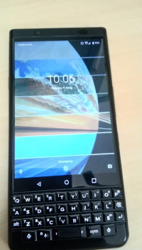 Black BlackBerry KEYone
