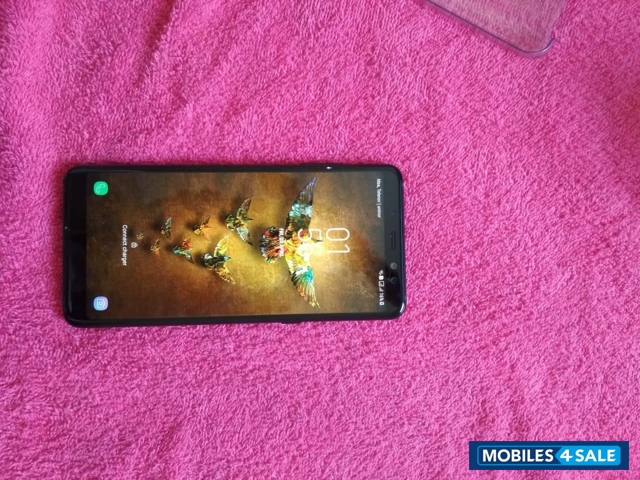 Black Samsung Galaxy A8