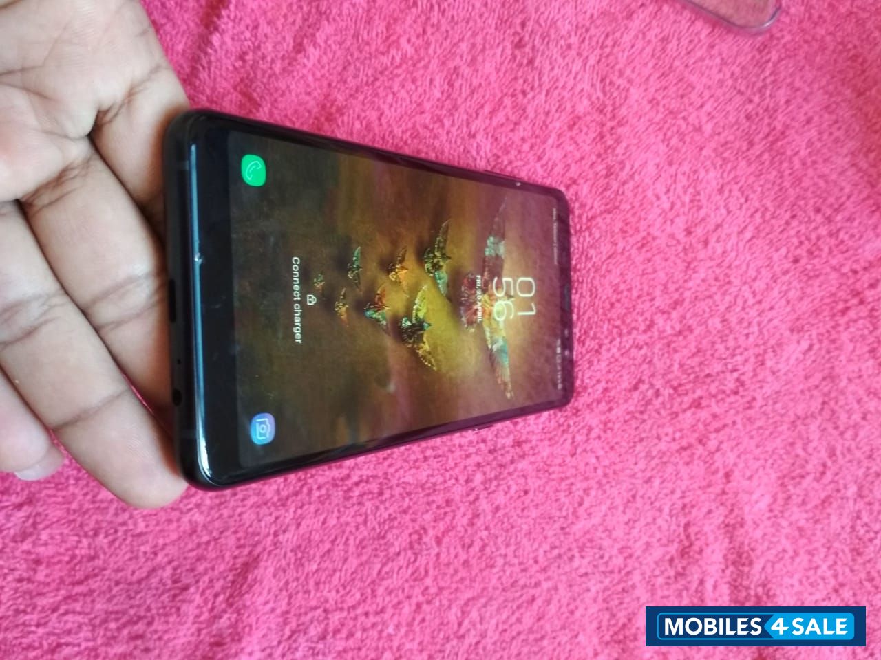 Black Samsung Galaxy A8