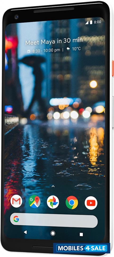 White & Black Google  Pixel 2 XL