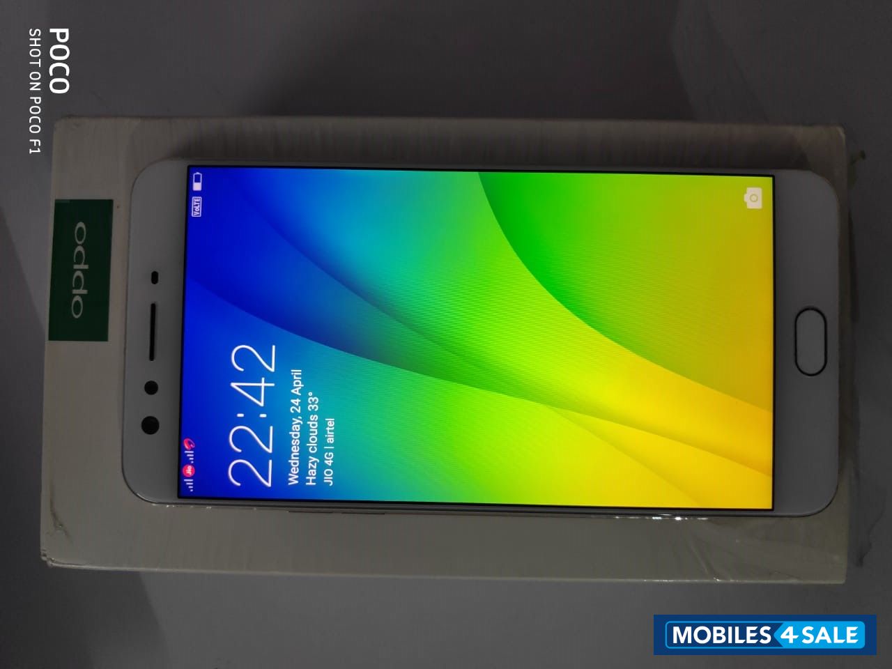 Rose Gold Oppo  F3 Plus Selfie Expert