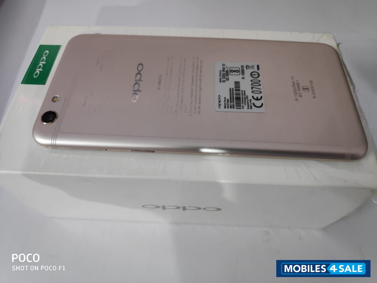 Rose Gold Oppo  F3 Plus Selfie Expert