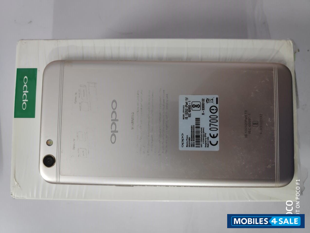 Rose Gold Oppo  F3 Plus Selfie Expert