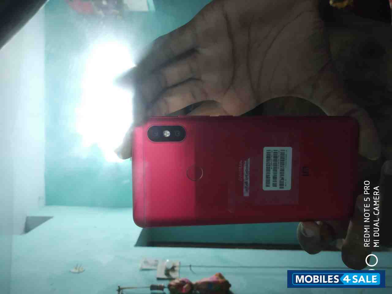 Red Redmi  Note 5 pro