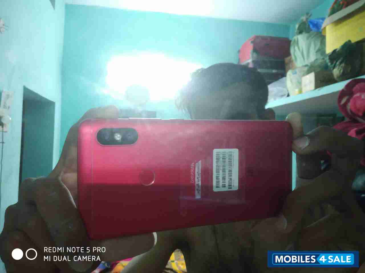 Red Redmi  Note 5 pro