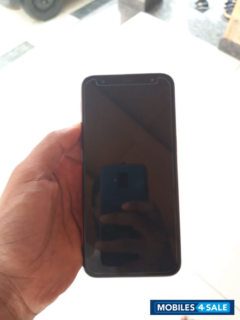 Red And Black Samsung  Galexy j6 plus