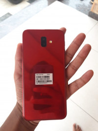 Red And Black Samsung  Galexy j6 plus