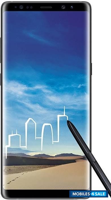 Black Samsung  note 8
