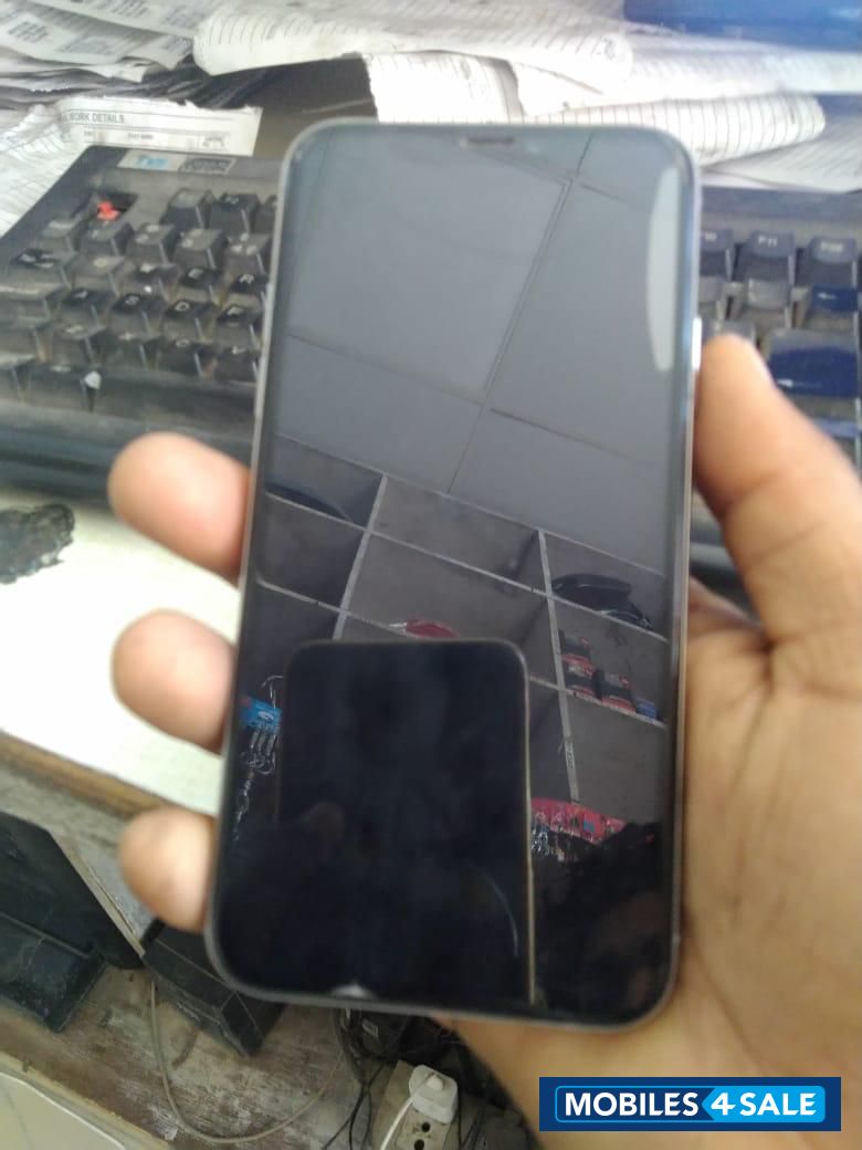 Silver Apple  iphone x