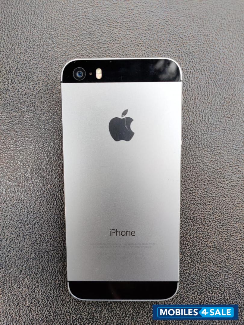 Silver Black Apple iPhone 5S