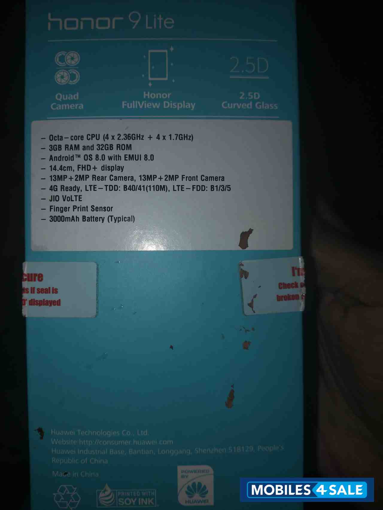 Huawei  Honor 9 Lite