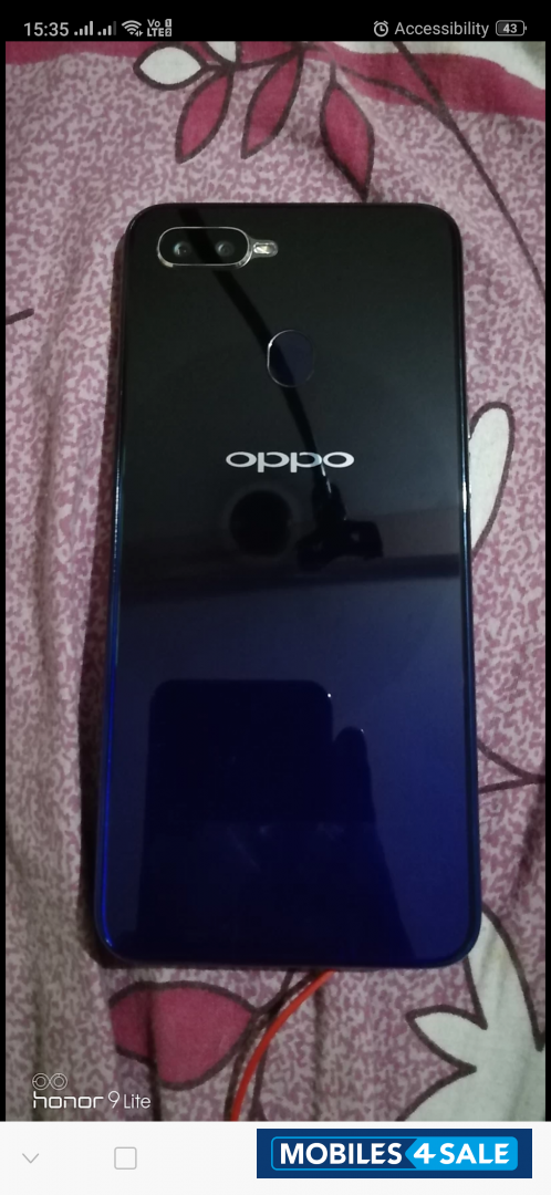 Blue Oppo F-series F9 pro