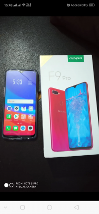 Blue Oppo F-series F9 pro