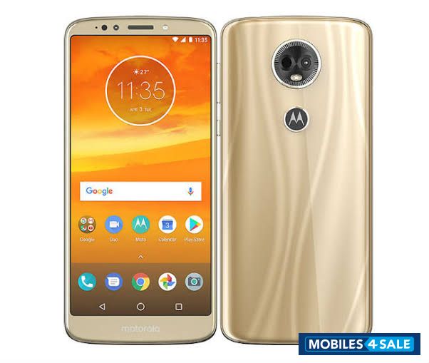 Golden Motorola  E5plus