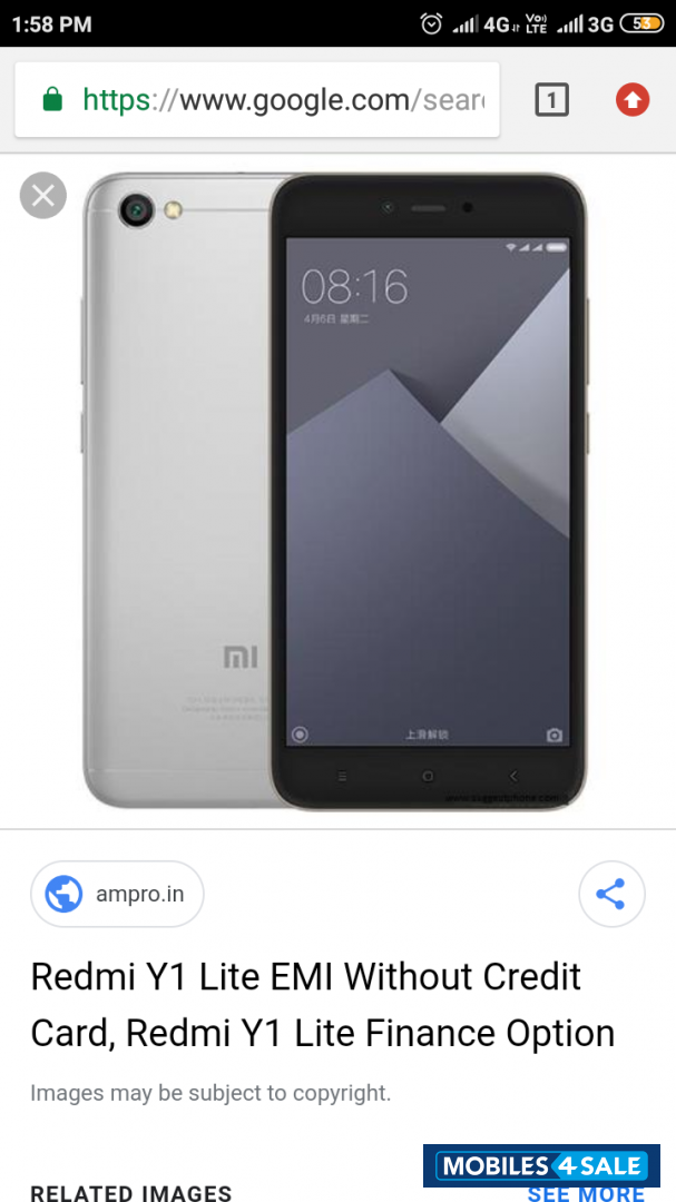 Xiaomi  Redmi y1 Lite