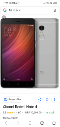 Xiaomi  Redmi Note 4