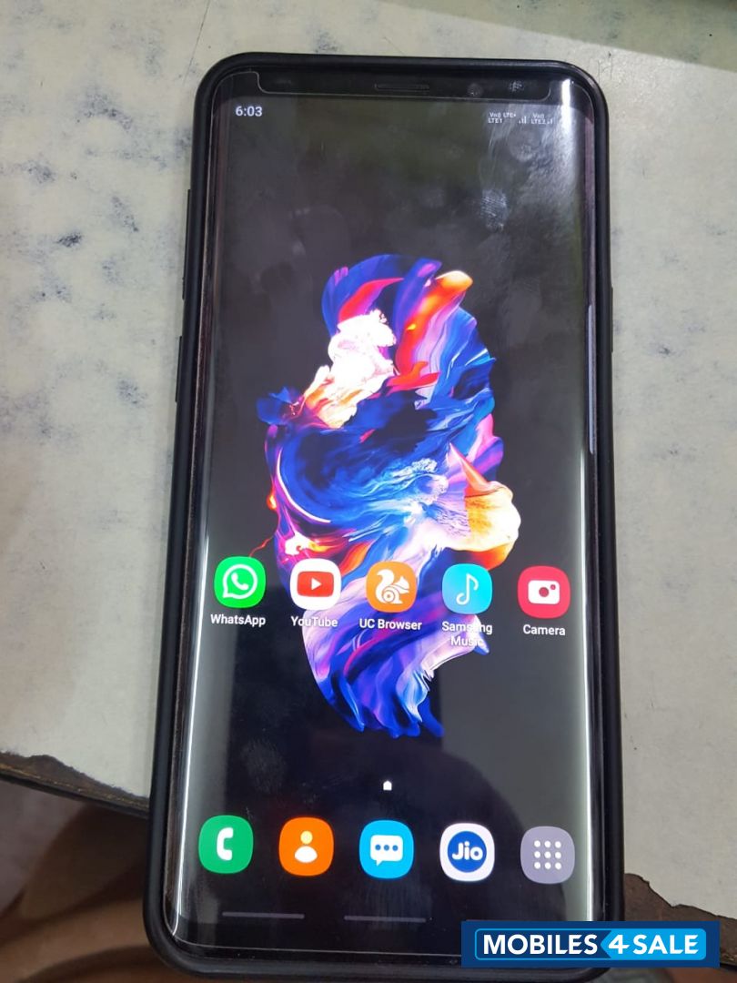 Full Black Samsung  S9plus