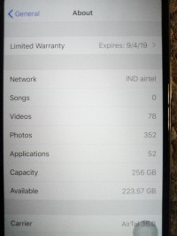 Silver Apple  Iphone x