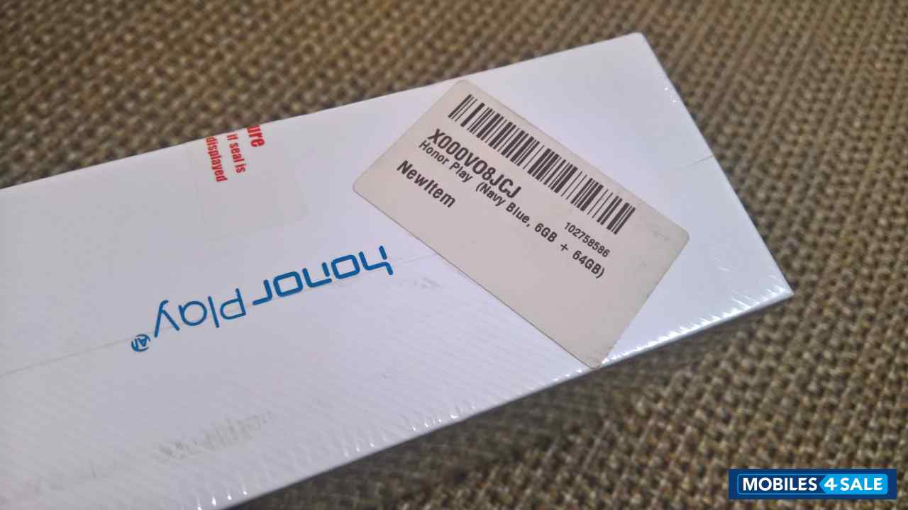 Navy Blue Huawei  Honor Play