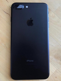 Apple  iphone 7 plus 256gb jet black