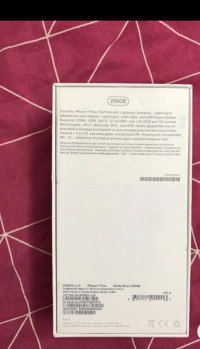 Jet Black Apple  iphone 7 plus 256gb jet black