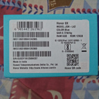 Blue Huawei Honor 8x 6 GB RAM 128 GB rom