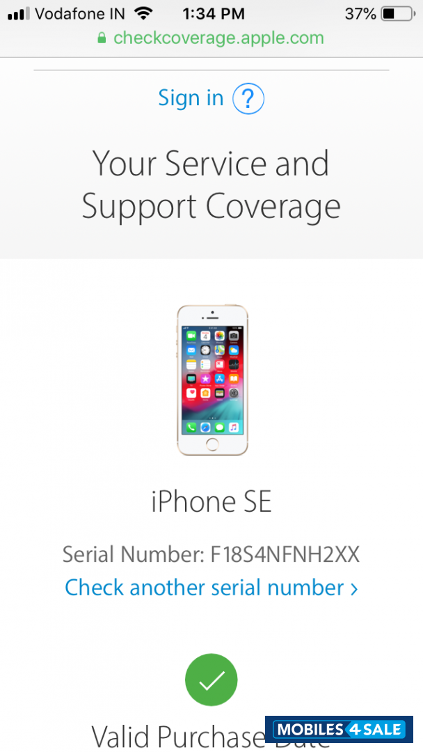 Apple  Iphone SE 16gb