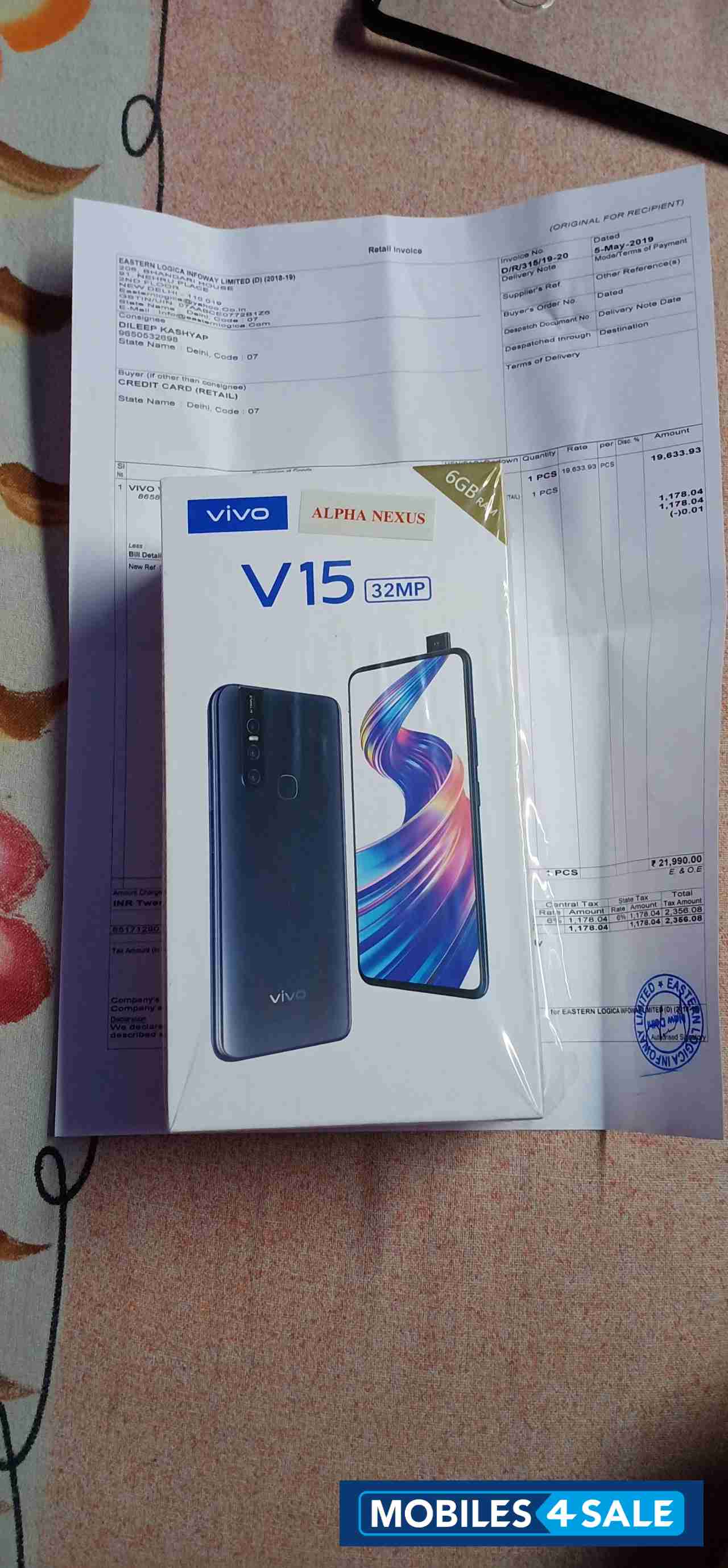 Vivo  Vivo V15