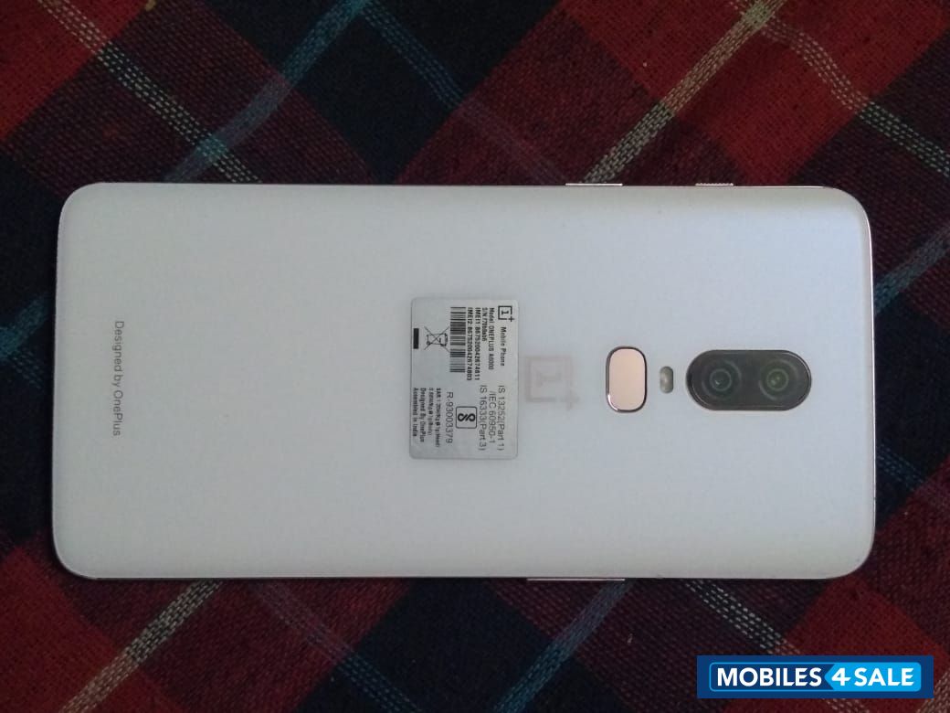 Silky White OnePlus  6