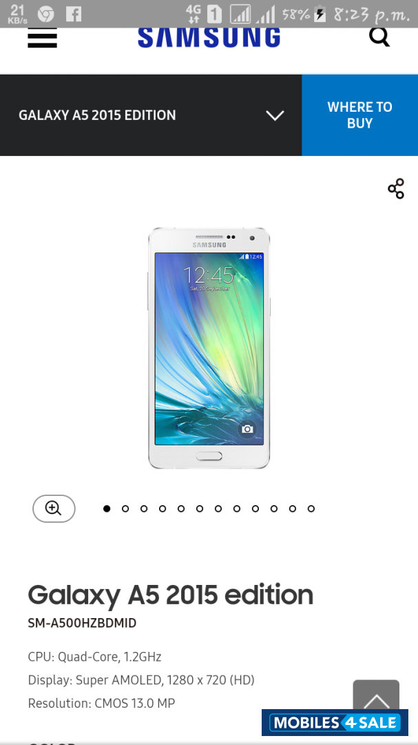 Samsung  Galaxy a5 2015