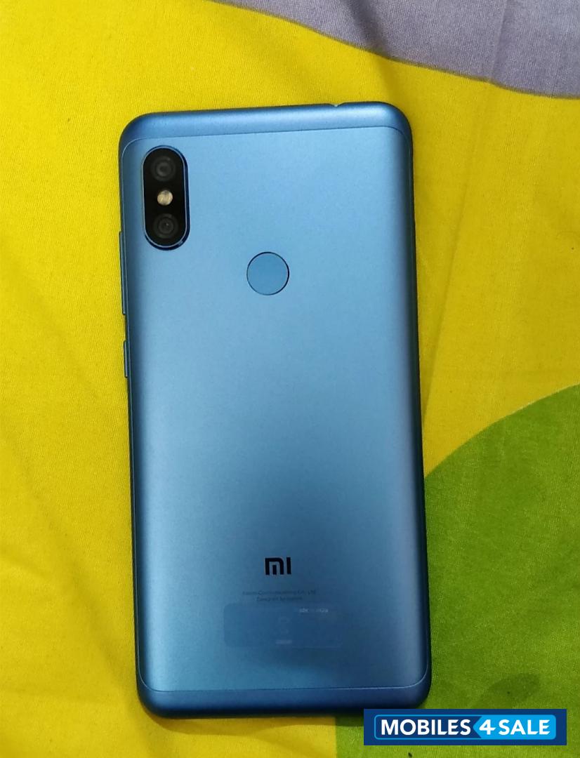 Blue Redmi  note 6 pro