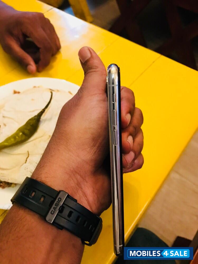 Silver Apple  IPHONE X