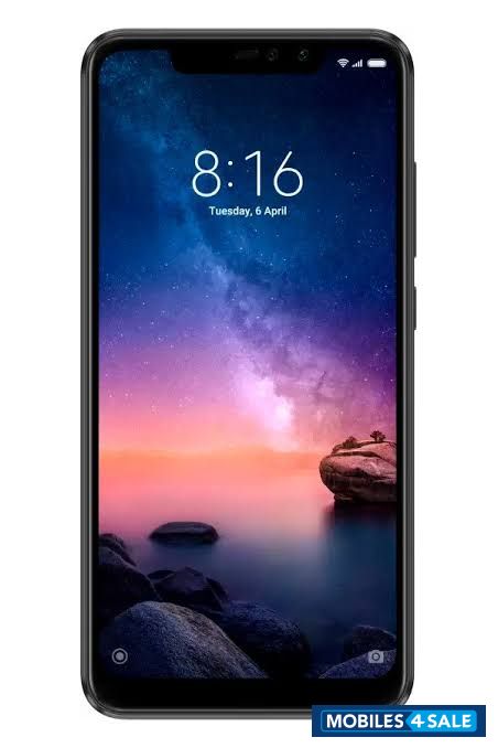 Black Xiaomi Redmi Redmi note 6 pro