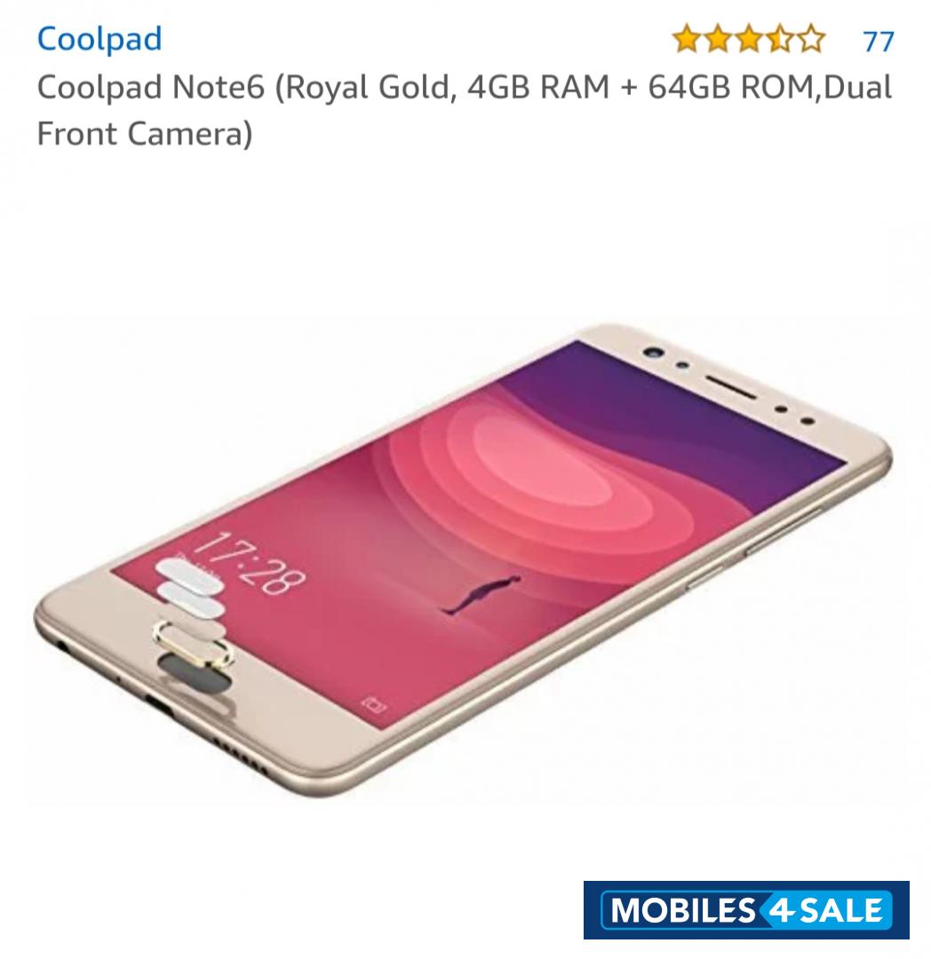 Golden Coolpad  Coolpad note 6