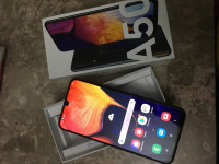 Black Samsung Galaxy A50