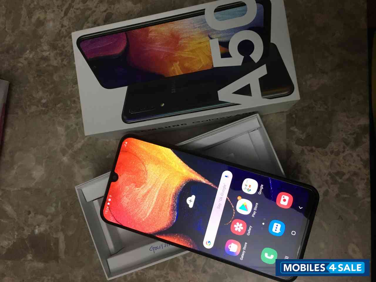 Black Samsung Galaxy A50 Black Samsung Galaxy A50