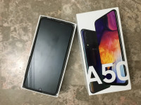 Black Samsung Galaxy A50