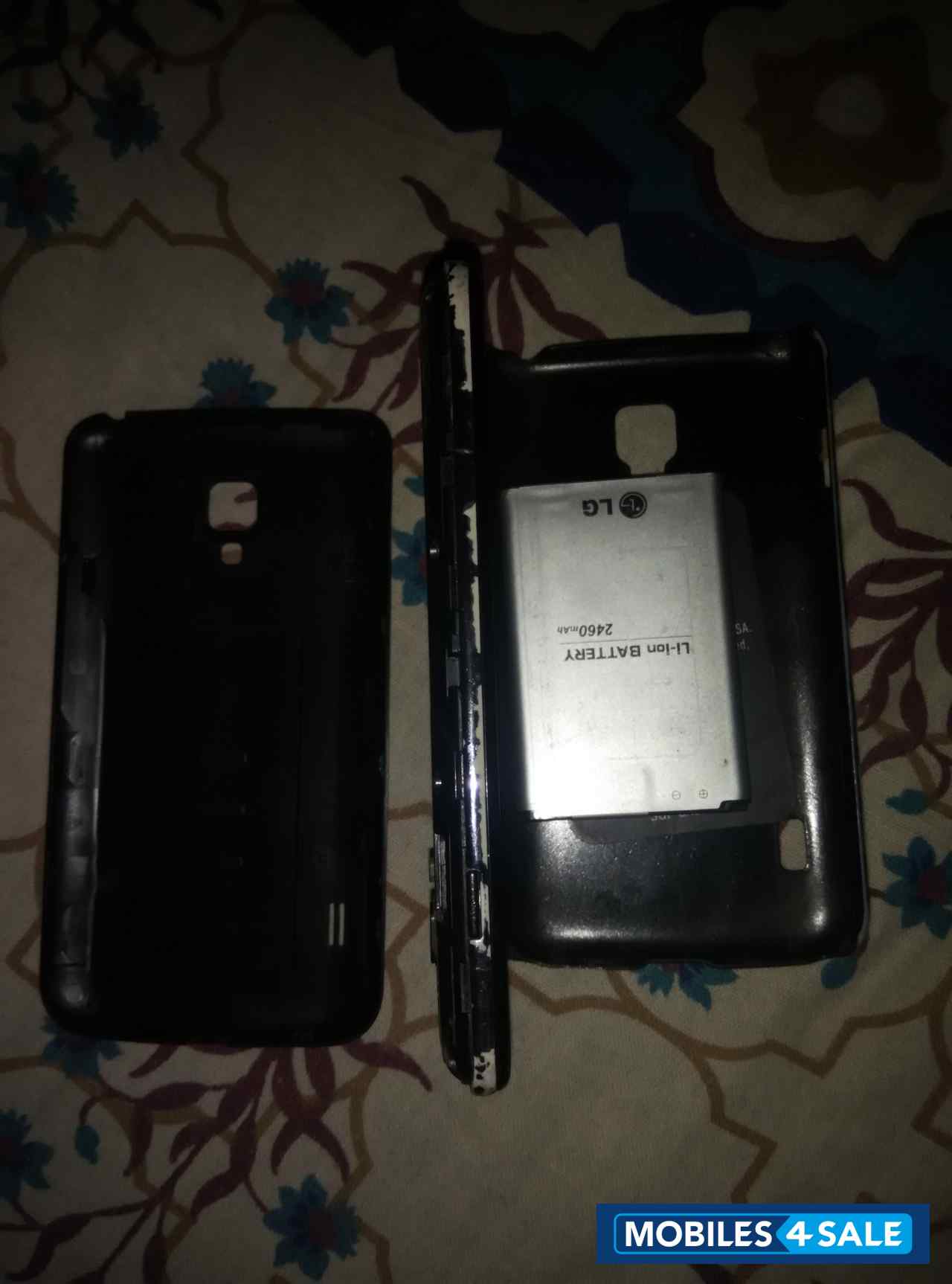Black LG  Optimus L7 II Dual  P715