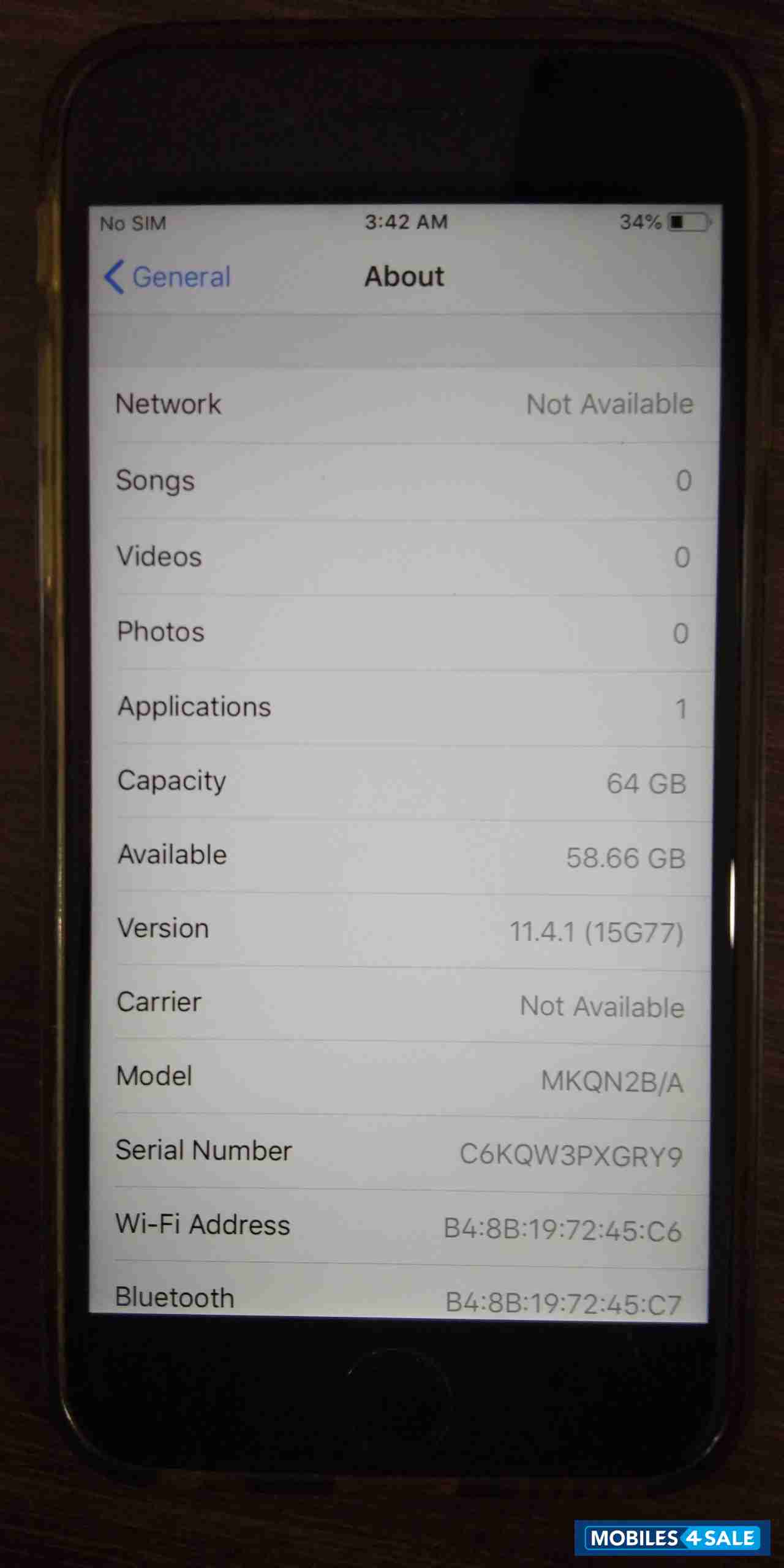 Apple  iphone 6s 64gb