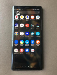 Black Samsung  Note 9