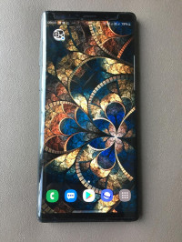 Black Samsung  Note 9