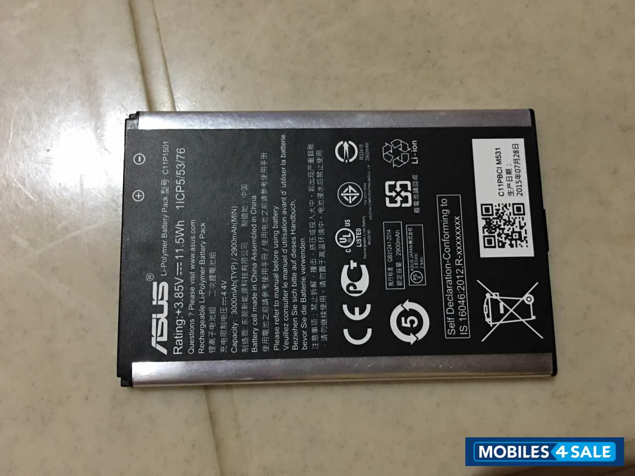 Asus  ZENFONE 2 LASER ze601KL