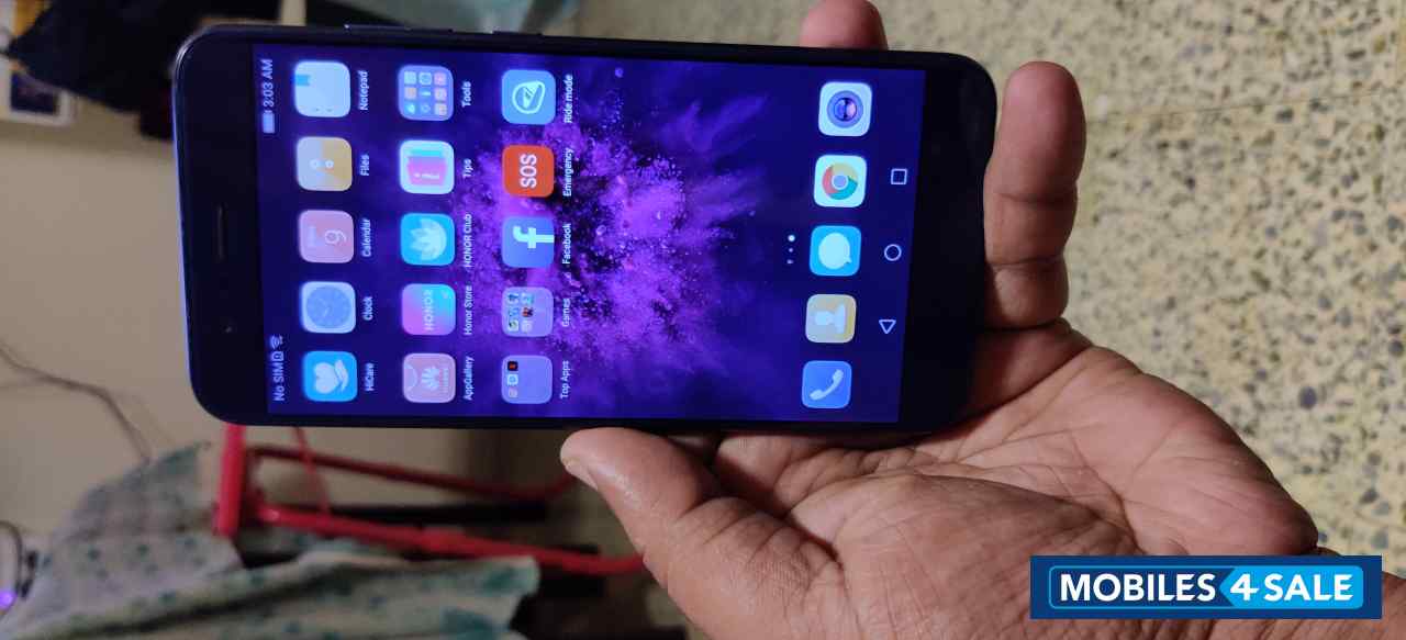 Blue Huawei Honor 8 Pro