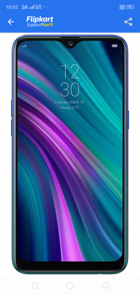 Gradient Blue Black Realme  Realme 3