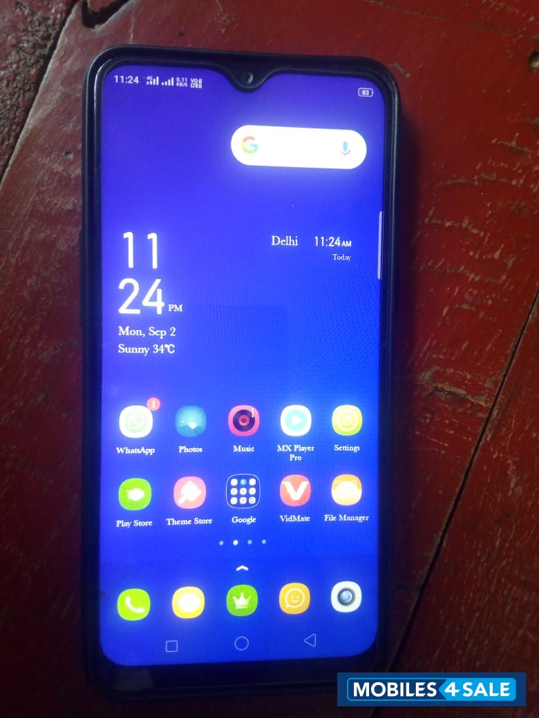 Gradient Blue Black Realme  Realme 3