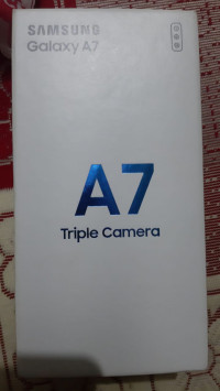 Blue Samsung  samsung A7 (2018)