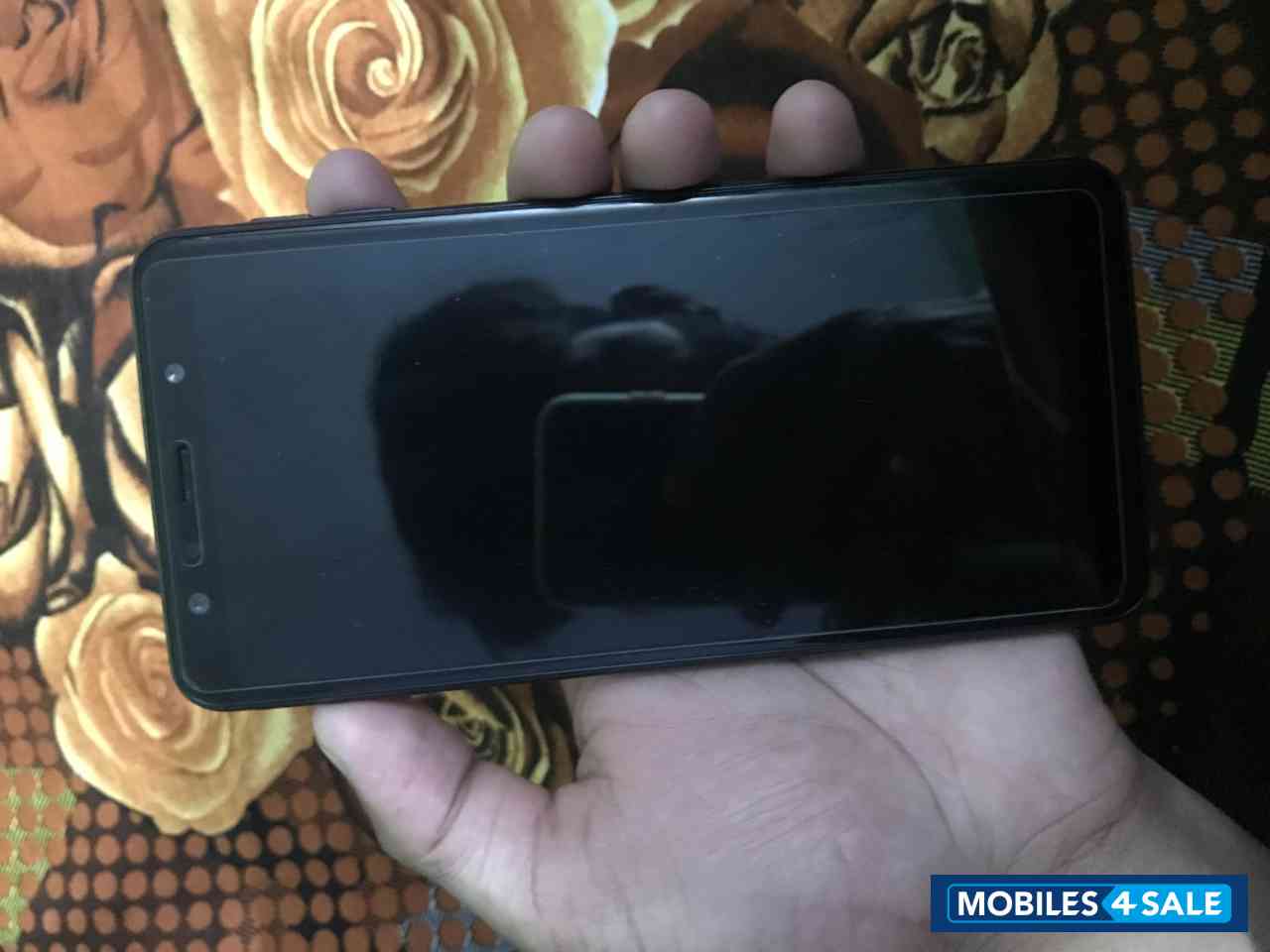 Blue Samsung  samsung A7 (2018)