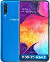 Blue Samsung  A50