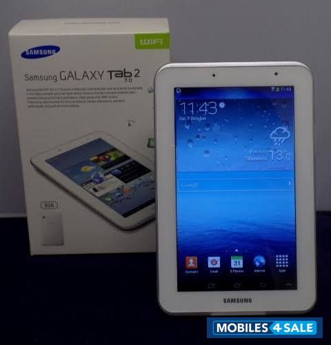 White Samsung  Samsung galaxy tab 2 4.0