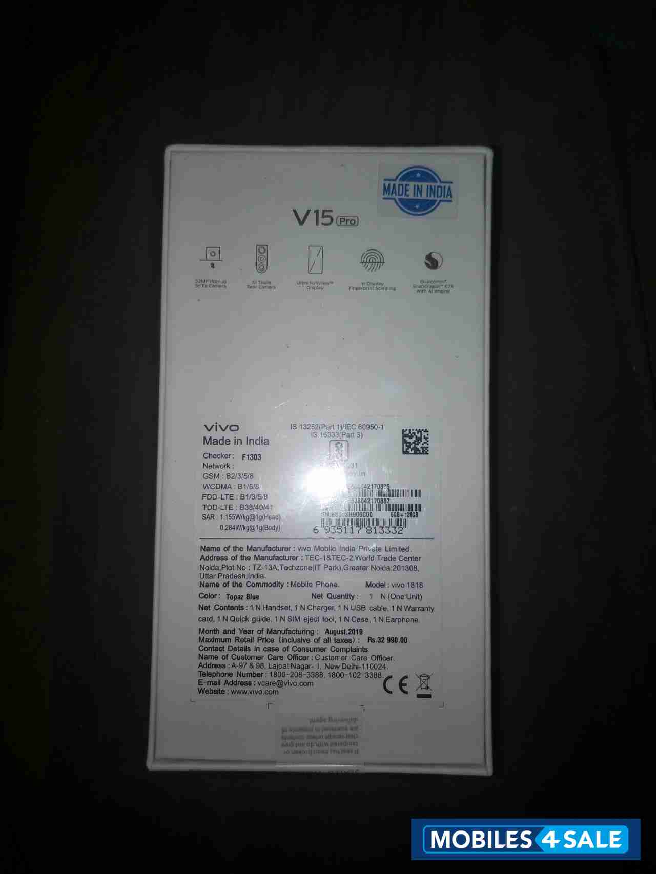 Vivo  V15 pro